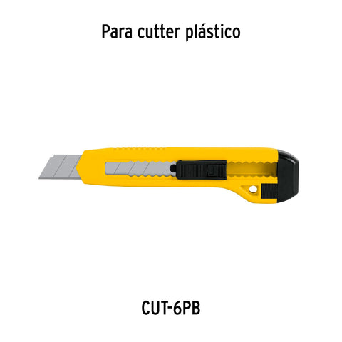 Estuche con 50 cuchillas SK2 de 18 mm para cutter, Expert | REP-CUT-650X | 100131