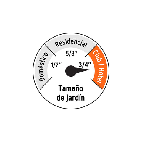 Manguera 3/4' anti-torceduras 6 capas 30m conexiones d/metal | MAN-30X3/4XX | 100148