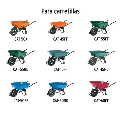 Tornilleria, chumaceras y eje p/carretillas TRUPER y EXPERT | JT-TUB | 100154