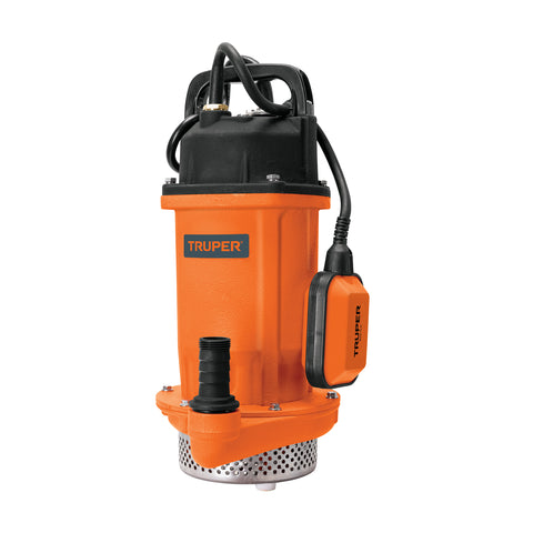 Bomba sumergible hierro fundido, agua limpia, 1 HP, TRUPER | BOS-1LH | 100171