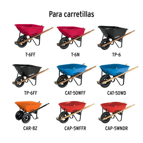 Cuña plástica para carretillas tipo americano | CU-S | 100180