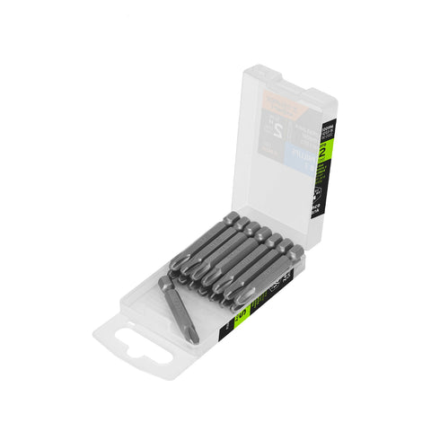 Estuche con 15 puntas de cruz PH3 largo 2', Truper Expert | PUDE-1203-15 | 100196