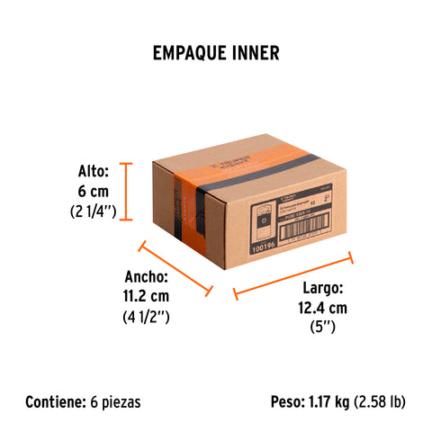 Estuche con 15 puntas de cruz PH3 largo 2', Truper Expert | PUDE-1203-15 | 100196