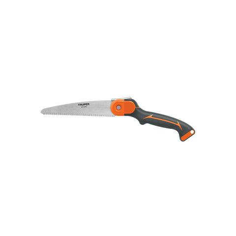 Serrucho plegable 7' hoja recta 11 DPP mango plástico,Truper | STP-7PR | 100197