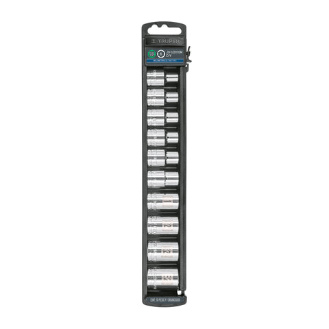 Juego de 10 dados cuadro 1/2' torx, Truper | JDTH-1/2X10 | 10026