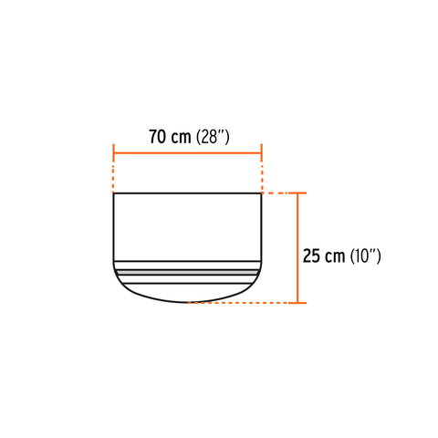 Protector solar plegable para casco, verde con reflejante | PROCA-V | 100354
