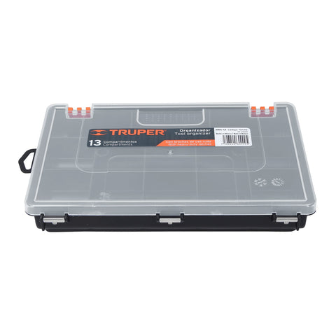 Organizador 10' con 13 compartimentos, Truper | ORG-13 | 10036