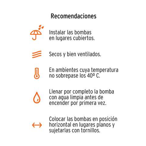 Bomba centrífuga para agua, 1 HP, TRUPER EXPERT | BOAC-1AX | 100433