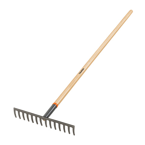 Rastrillo recto de 14 dientes, mango de 54', Truper | R-14M | 100493