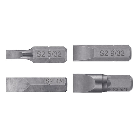 Estuche con 6 puntas planas combinadas largo 1', Expert | PUN-6PL1 | 100505