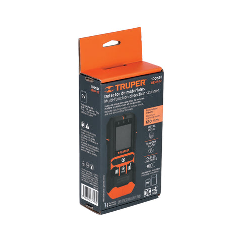 Detector de materiales detrás de muros, profundidad máx 12cm | DEMA-12 | 100651