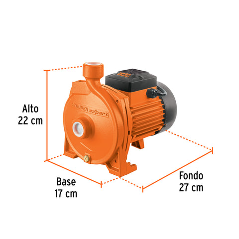 Bomba centrífuga para agua modelo europeo, 1/2 HP, EXPERT | BOAC-1/2 | 10072
