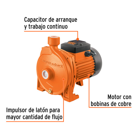 Bomba centrífuga para agua modelo europeo, 3/4 HP, EXPERT | BOAC-3/4 | 10073