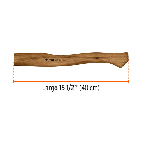 Mango hickory 15 1/2' para hacha cazadora y europea 1-3/4 lb | MG-HC-1-3/4 | 100751