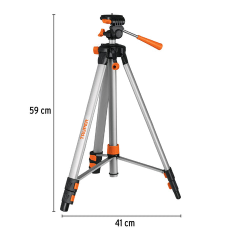 Tripié telescópico para nivel láser, altura max. 1.45 m | NL-TRI-150 | 100811