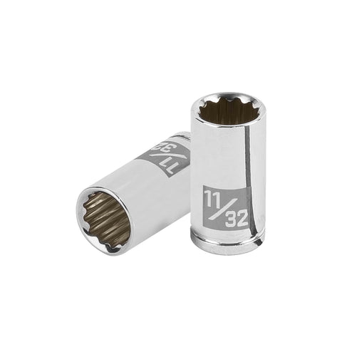 Dado de 11/32', 12 puntas, cuadro 1/4', Truper | D-1411-B | 100879