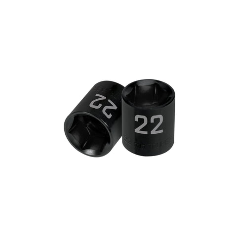 Dado de impacto de 22 mm, 6 puntas, cuadro 1/2', Truper | D-7422-M | 100895