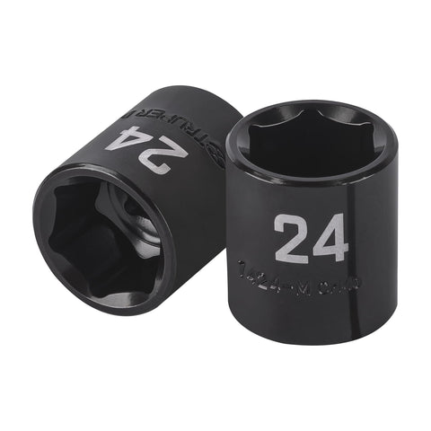 Dado de impacto de 24 mm, 6 puntas, cuadro 1/2', Truper | D-7424-M | 100897