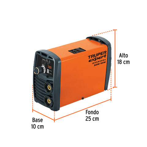 Mini soldadora inversora 100A, 127V, TRUPER | SOIN-101M | 100900