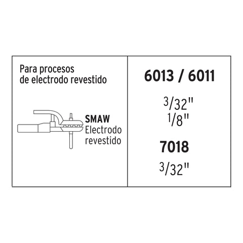 Mini soldadora inversora 100A, 127V, TRUPER | SOIN-101M | 100900