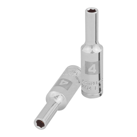 Dado largo de 4 mm, 6 puntas, cuadro 1/4', Truper | D-1404-LM | 100968