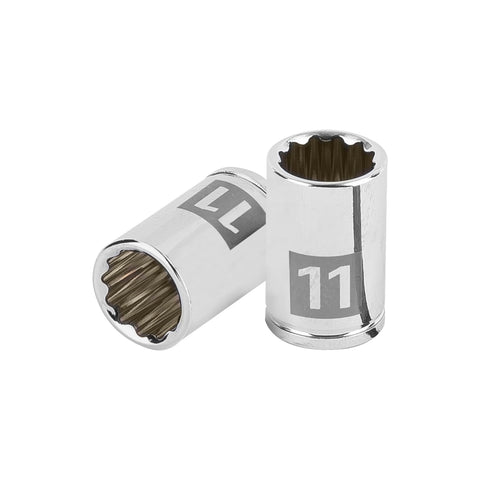 Dado de 11 mm, 12 puntas, cuadro 1/4', Truper | D-1411-BM | 100984