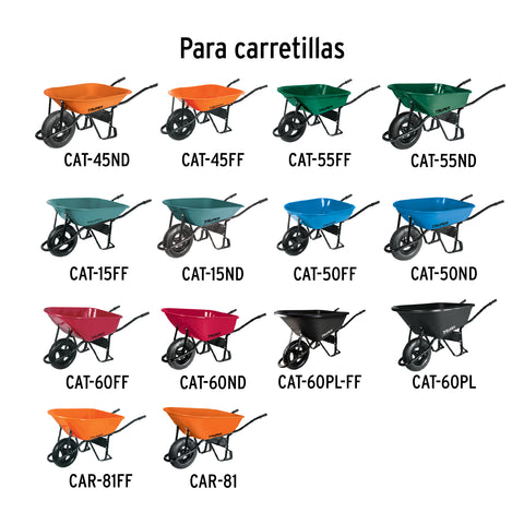Nariz de bastidor calibre 18 p/ carretillas TRUPER y PRETUL | BACA-UT | 101030