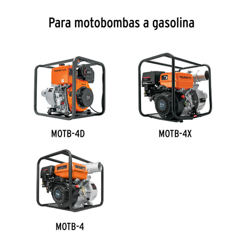 Kit de conector de descarga para MOTB-4, Truper | CON-MOTO4 | 101152