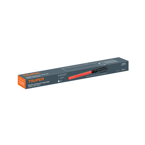 Bastón luminoso de 53 cm con luz LED y clip para cinturón | BADE-52 | 101219