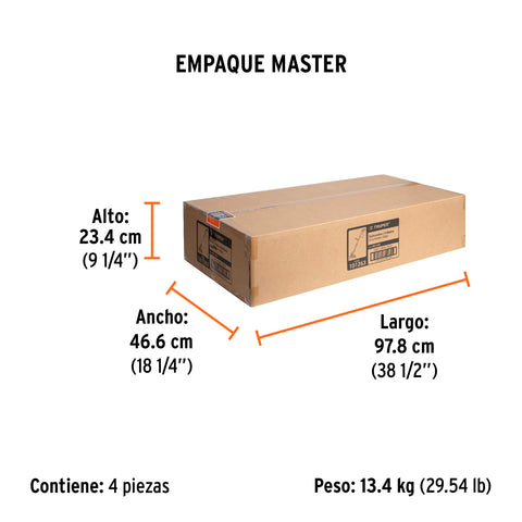 Desbrozadora eléctrica 550 W mango 'D', 13' corte, Truper | DES-550 | 101263