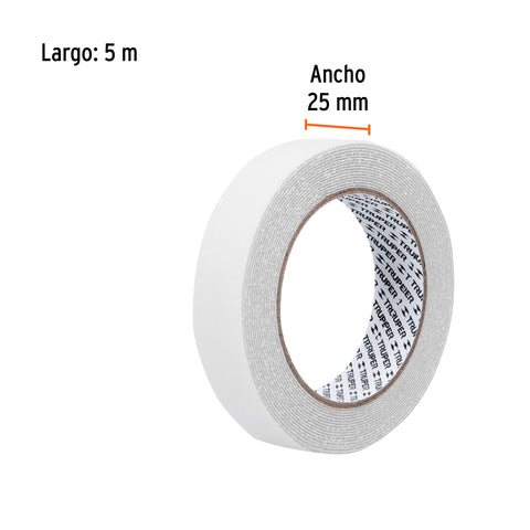 Rollo 5 m cinta antiderrapante transp. 25mm p/áreas húmedas | CIAH-15T | 101445