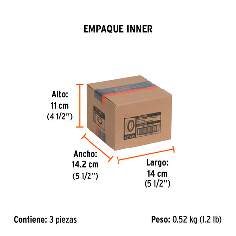 Rollo 5 m cinta antiderrapante transp. 25mm p/áreas húmedas | CIAH-15T | 101445