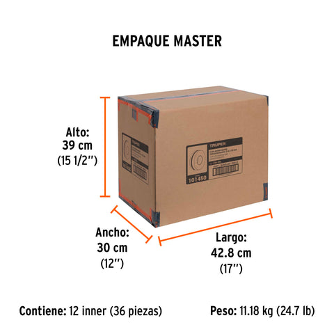 Rollo de 5 m cinta antiderrapante fotolumini. 50 mm abrasivo | CIA-25L | 101450