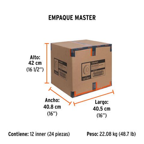Rollo de 18m cinta antiderrapante fotolumini. 50 mm abrasivo | CIA-218L | 101451