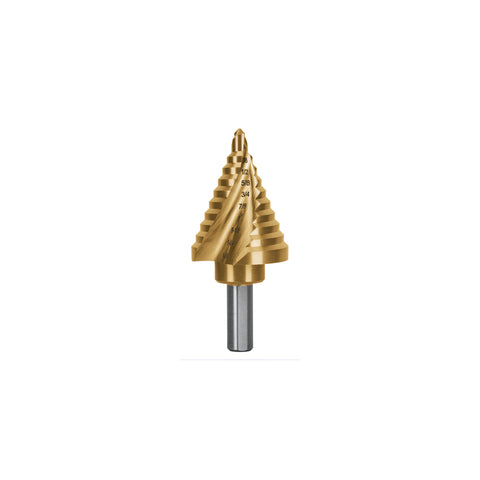 Broca escalonada titanio 10 escalones 1/4' a 1-3/8', Expert | BES-10X | 101556