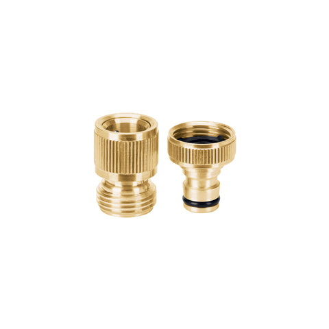 Conector 3/4' rápido de latón grifo-manguera sistema click | CLICK-GRM | 101598