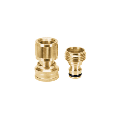 Conector 3/4' rápido de latón manguera-acc. sistema click | CLICK-ACCM | 101599