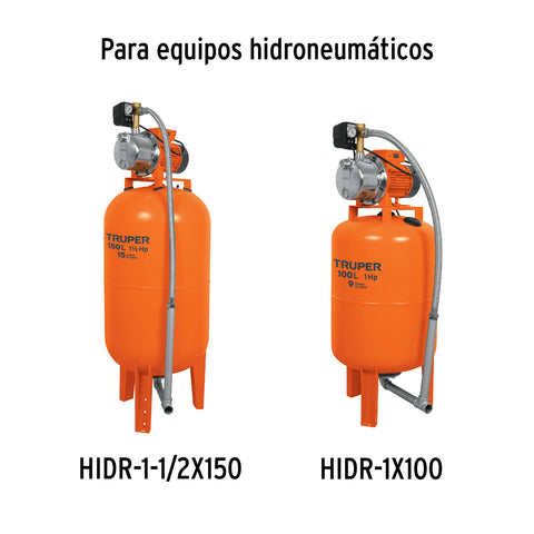 Manguera para equipos hidroneumáticos de 100 y 150 L, TRUPER | MAN-HIDR1015 | 101714