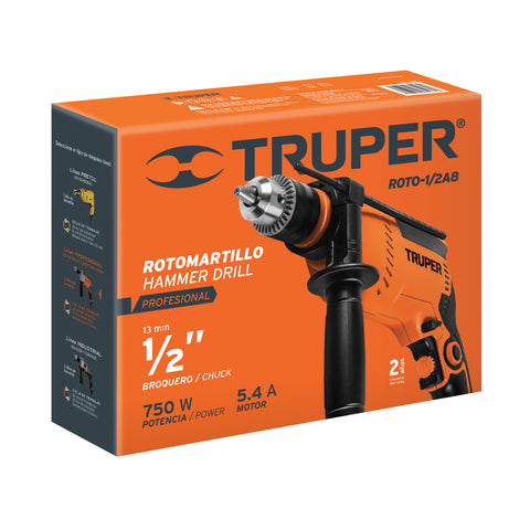 Caja de empaque de repuesto para ROTO-1/2A8, Truper | CJ-ROTO-1/2A8 | 101725