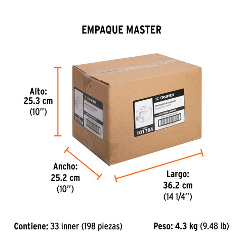 Interruptor de repuesto p/esmeriladoras Grupo 1, Truper | INT-ESMA-GRUPO1 | 101764