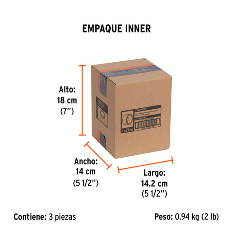 Rollo de 5 m cinta antiderrapante 50mm gris p/áreas húmedas | CIAH-25G | 101773