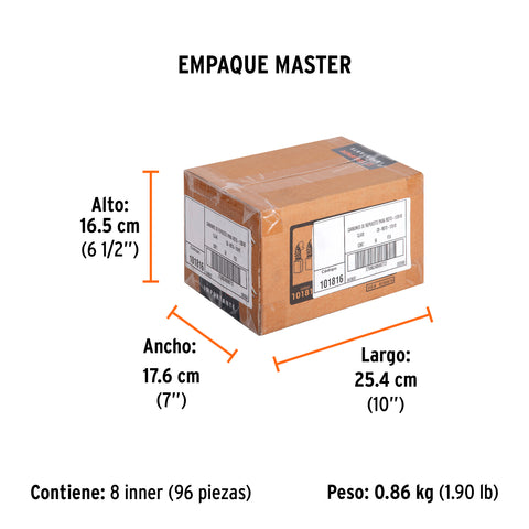 Bolsa con 2 carbones de repuesto para ROTO-1/2A10, TRUPER | CB-ROTO-1/2A10 | 101816