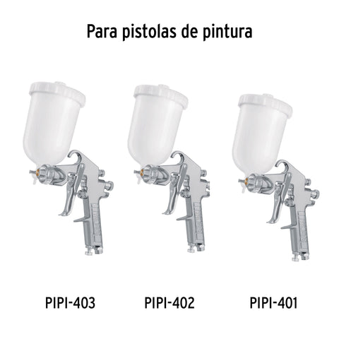 Vaso plástico de repuesto para PIPI-401/402/403, TRUPER | VASO-401 | 101862