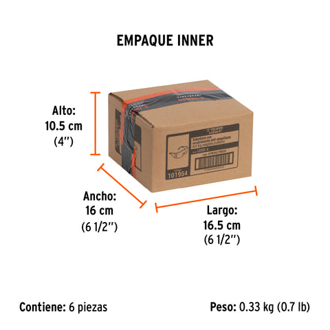 Sobrelente de seguridad claros con antiempaño, Truper Expert | LESO-X | 101954
