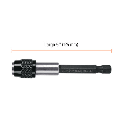 Extensión magnética 5', para puntas, cambio rápido, EXPERT | PUDE-90125 | 101964