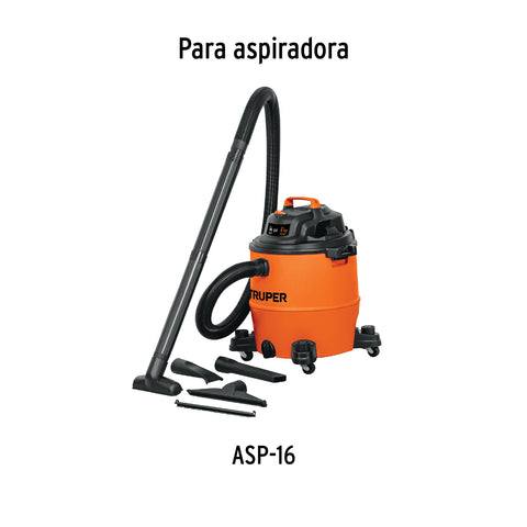 Bolsa con 2 carbones de repuesto para ASP-16, TRUPER | CB-ASP-16 | 102176