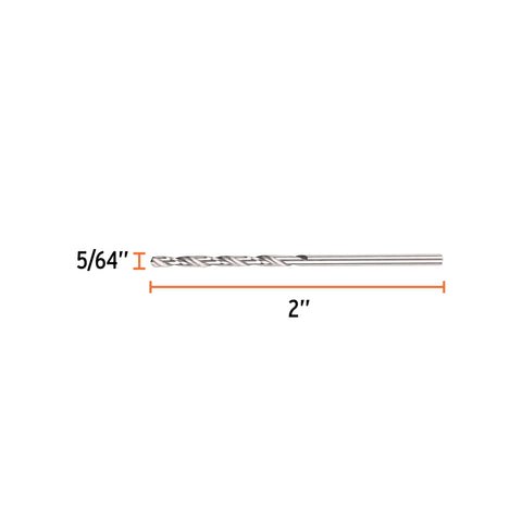 Broca HSS 5/64' Trusilver para metal, Truper | BAV-5/64-S | 102181