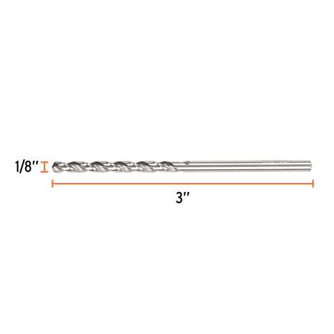 Broca HSS 1/8' Trusilver para metal, Truper | BAV-1/8-S | 102184