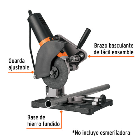 Soporte para esmeriladora angular de 4 1/2', Truper | SOP-E45 | 102273
