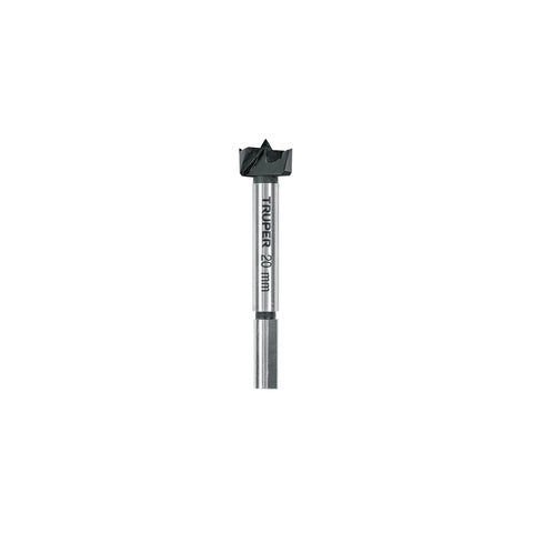 Broca forstner 20 mm para madera, TRUPER | BFM-20 | 102319